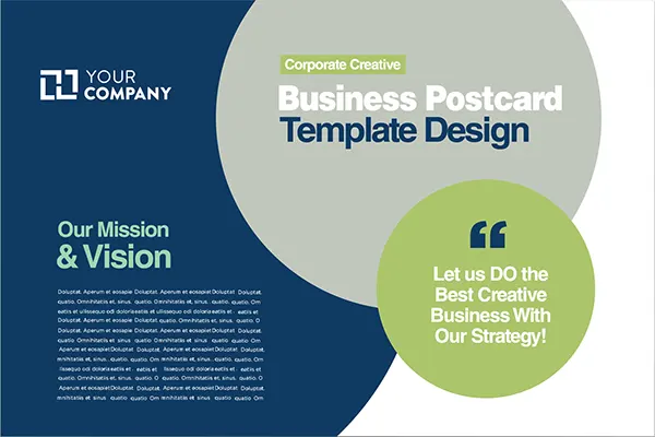 Printing Post Card Front